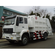 12m3 HOWO Sinotruk Rear-Loading Compressed Garbage Truck (QDZ5163ZYSZH)
